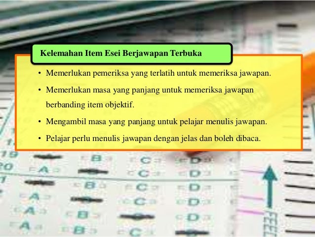 Penggubalan Item/Soalan Ujian