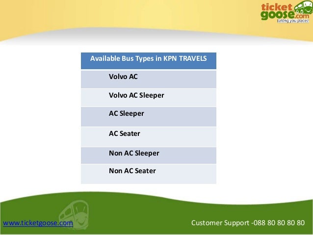 Kpn Travels Bus Booking Kpn Travels Bus Booking