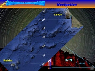 N Ө =Xº ay Navigation 37 0 N Lisbon Madeira N38 o N34 o N36 o 