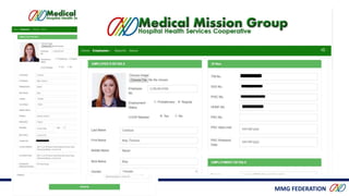 MMG FEDERATION
Employee Registration
 