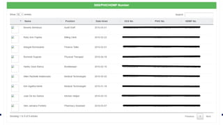 MMG FEDERATION
SSS-PHIC-HDMF
 