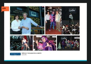 DRÁCULA Y EXCALIBUR EN EL ABASTO
Acción BTL.
 