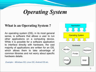 Computer Software and Operating System | PDF
