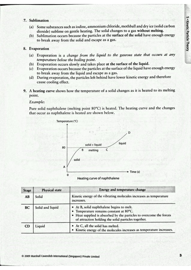comprehensive guide on kinetic particle theory for o level | PDF
