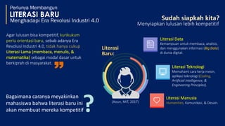 Kurikulum Pendidikan Tinggi dan Tantangan Revolusi Industri 4.0 | PDF