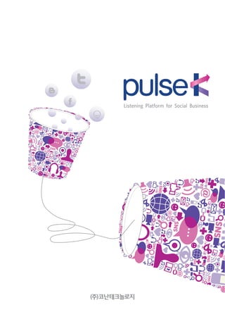 [브로셔] 소셜 미디어 분석 서비스   펄스K(pulse-k)