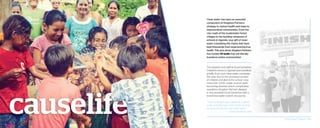 Clean water has been an essential
component of Kingdom Partners’
strategy to restore health and hope to
impoverished communities. From the
clay roads of the Guatemalan forest
villages to the bustling campuses of
schools in Uganda, your gift of clean
water is breaking the chains that have
kept thousands from experiencing true
health. This year alone, Kingdom Partners
has funded 10 wells that will literally
transform entire communities!
The students and staff at Good Samaritan
Children’s Home in Uganda have benefited
greatly from your clean-water campaign
this year. Due to the increased number
of children enrolled at the school—now
more than 2,200—water sources were
becoming strained, which complicated
operations. Kingdom Partners stepped
in and provided Good Samaritan with a
brand-new water system and pump.
“They no longer miss classes [to collect]
water and they have their meals on time
because the kitchen has clean water.”
– Good Samaritan staff
2014 Impact Report | 6
 