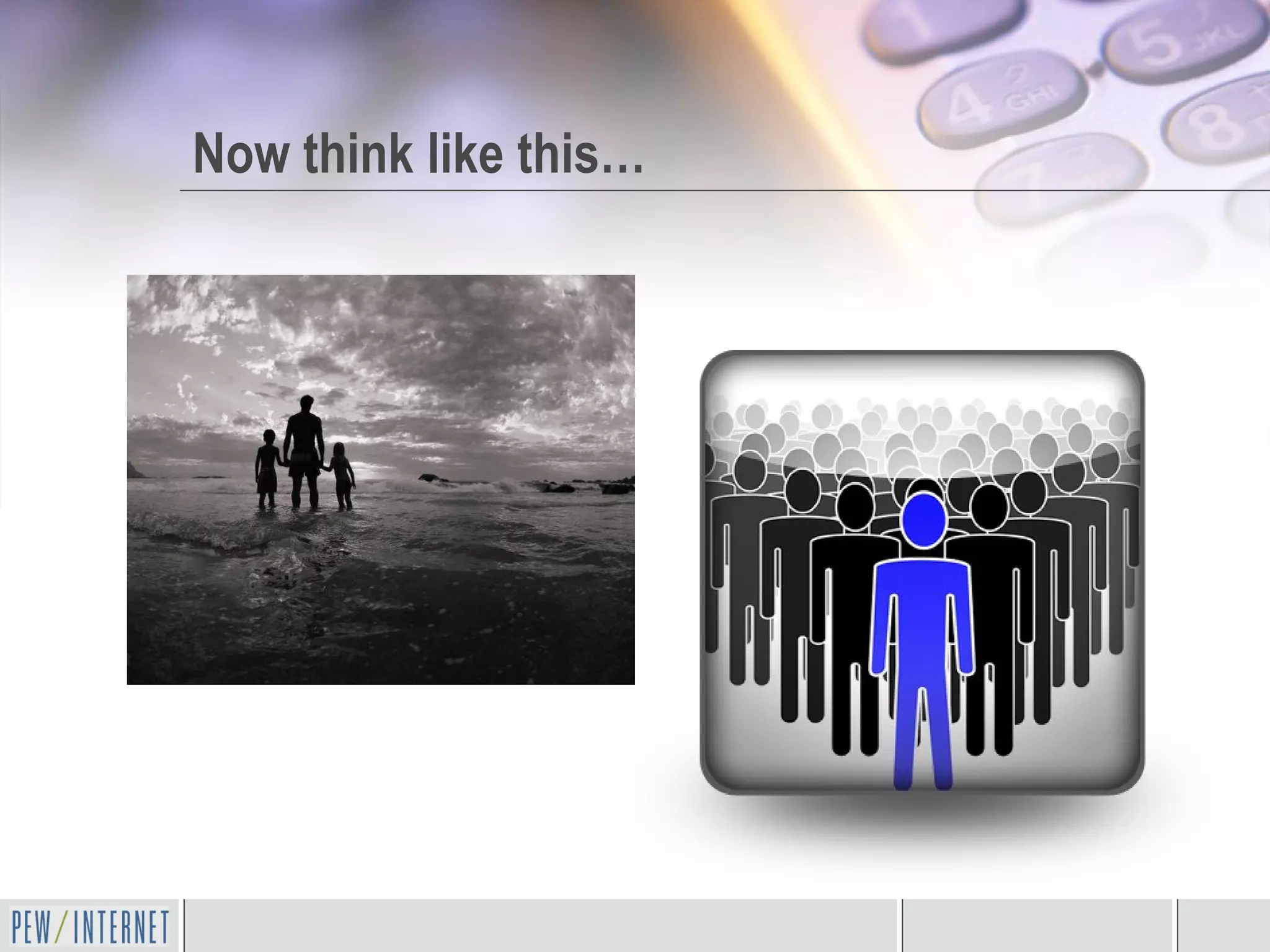 Now think like this… 