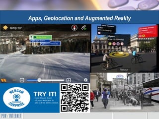 Apps, Geolocation and Augmented Reality
 
