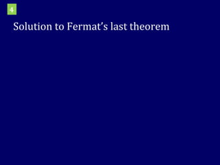 Solution to Fermat’s last theorem 4 