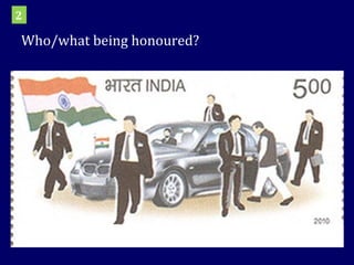 Who/what being honoured? 2 
