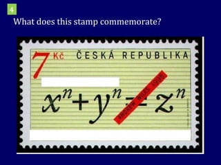 What does this stamp commemorate? 4 