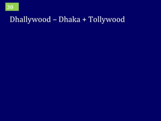 Dhallywood – Dhaka + Tollywood 30 