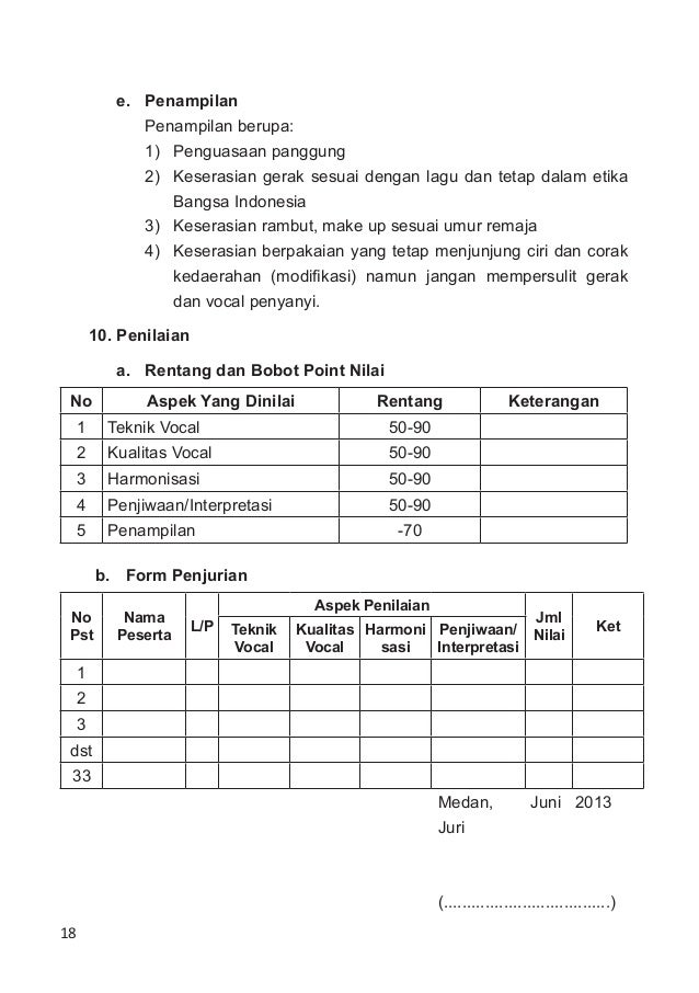 formulir lomba n Pedoman fls2 2013 formulir lomba n Pedoman fls2 2013