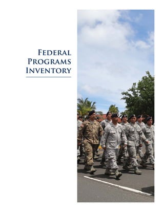 Federal
Programs
Inventory
 