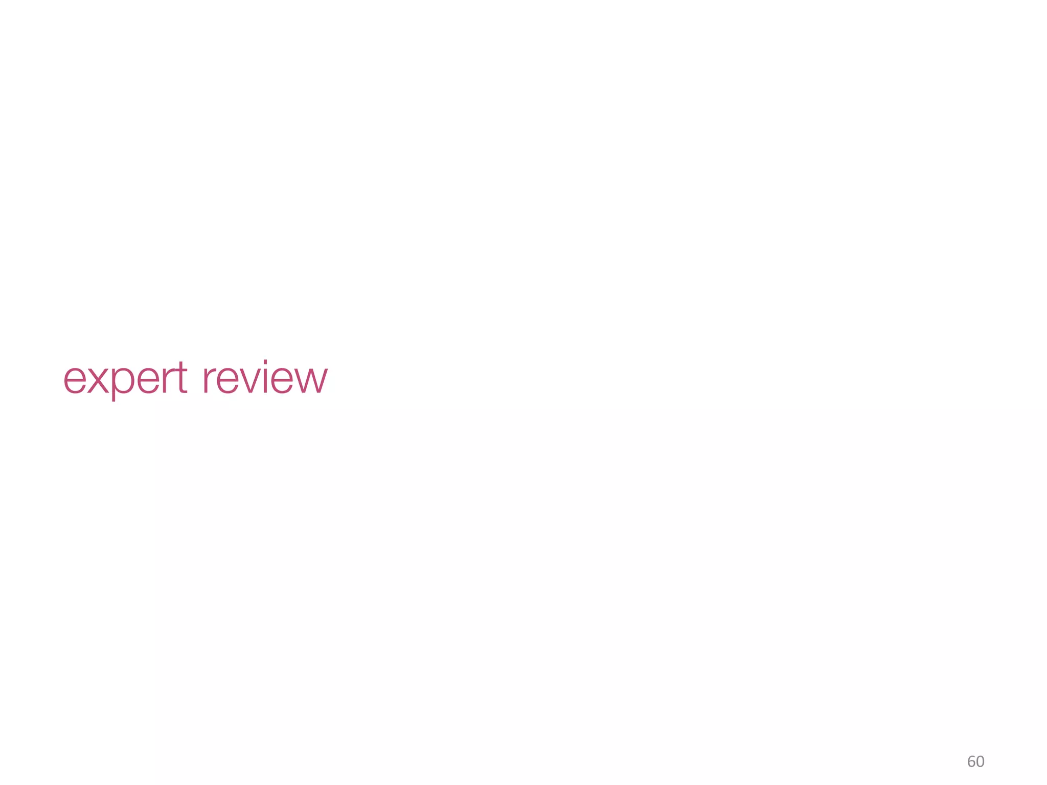 expert review
60(
 