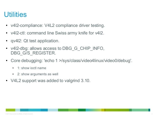 Kernel Recipes 2014 Testing Video4linux Applications And Drivers