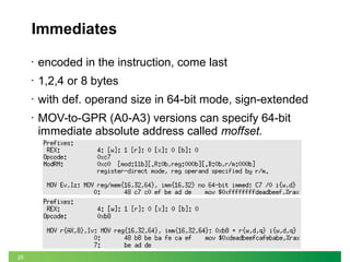 Kernel Recipes 2014 - x86 instruction encoding and the nasty hacks we ...