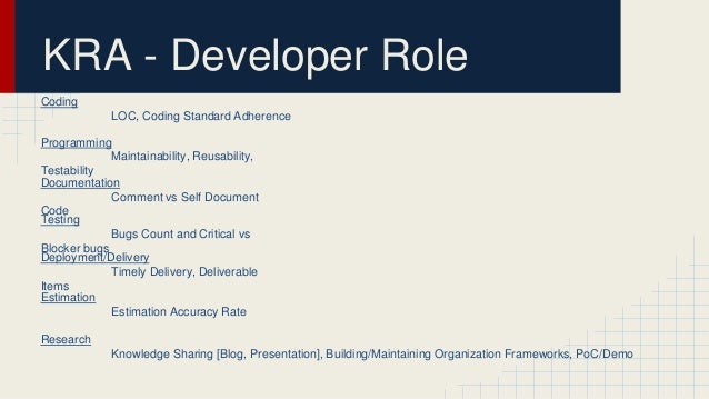 Kpi for software developer examples picture