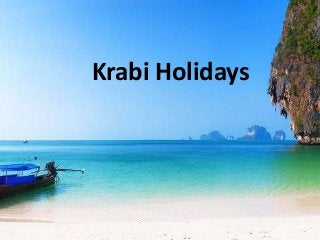Krabi Holidays
 