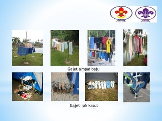 Gajet ampai baju
Gajet rak kasut
 