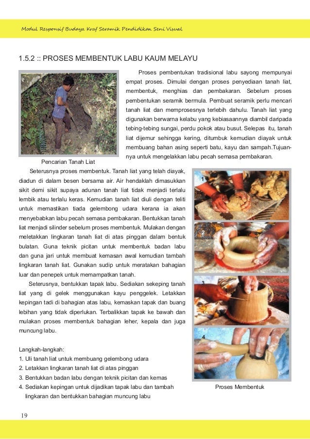 Modul Pedagogi Responsif Budaya Kraf Tradisional Seramik ...