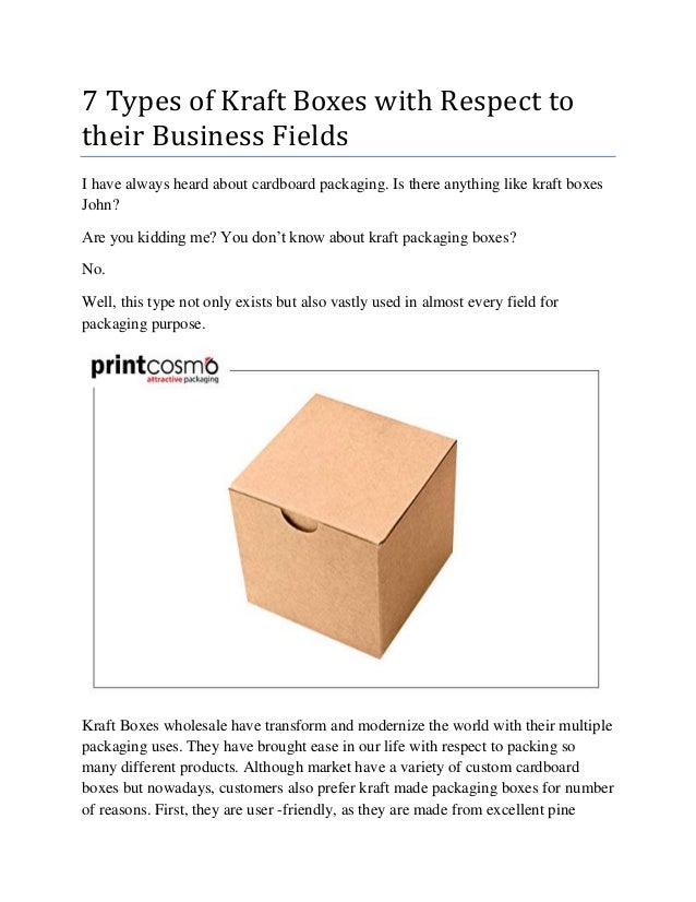 business packaging boxes