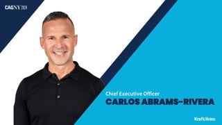 Chief Executive Officer
CARLOS ABRAMS-RIVERA
 