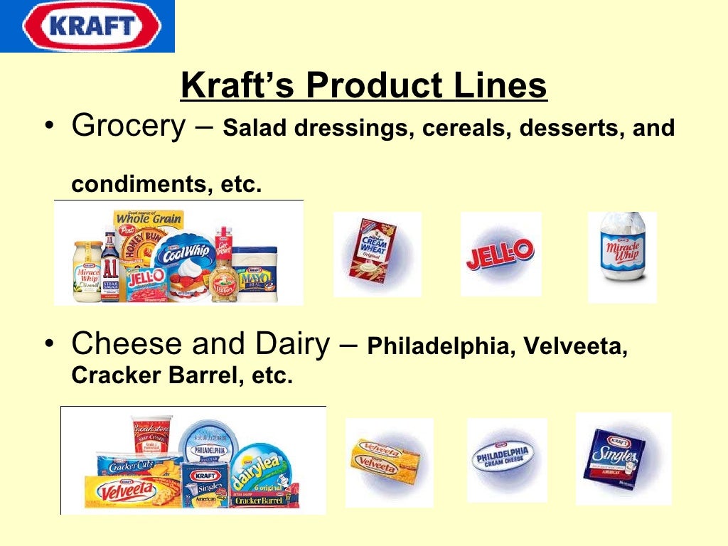 Kraft foods presentation image