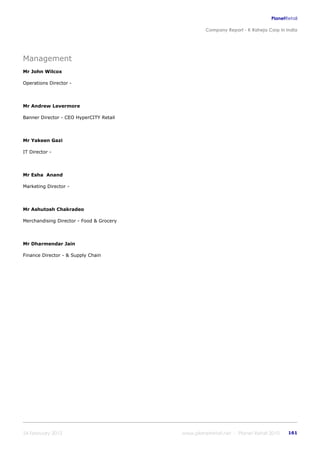 K raheja corp_in_india_company_profile