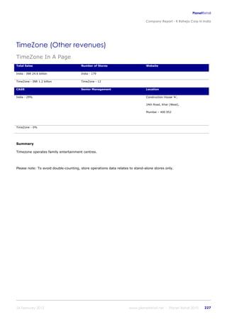 K raheja corp_in_india_company_profile