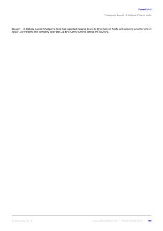 K raheja corp_in_india_company_profile