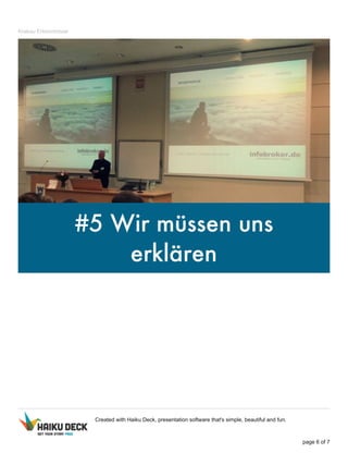 5 Wichtige Erkenntnisse für Information Professionals aus Krakau