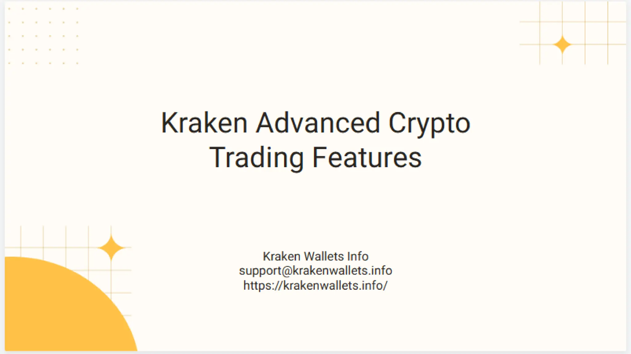 Kraken Advanced Crypto Trading Features - 2025 Guide.pptx