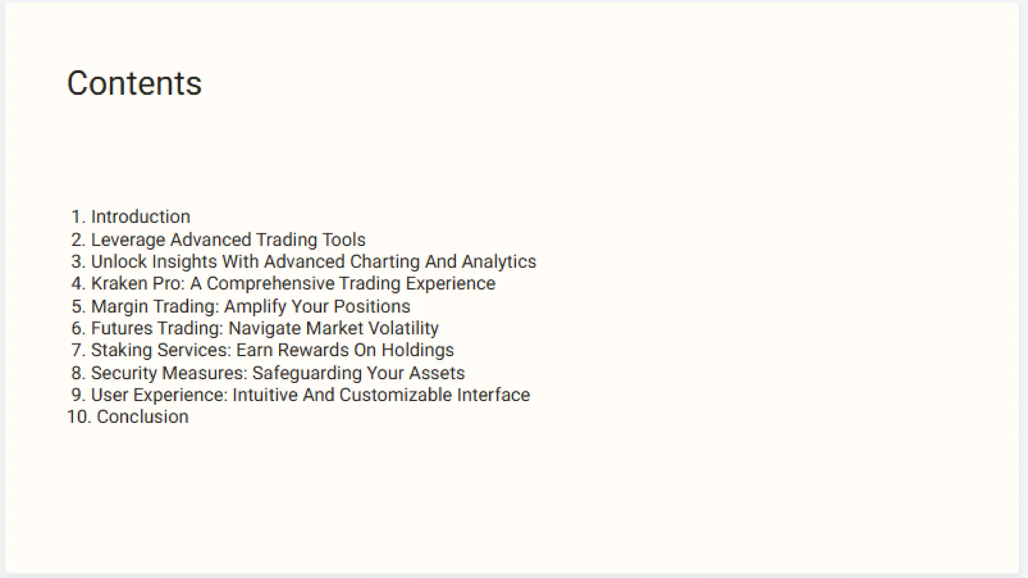 Kraken Advanced Crypto Trading Features - 2025 Guide.pptx