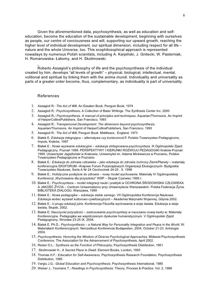 Assagioli psychosynthesis image