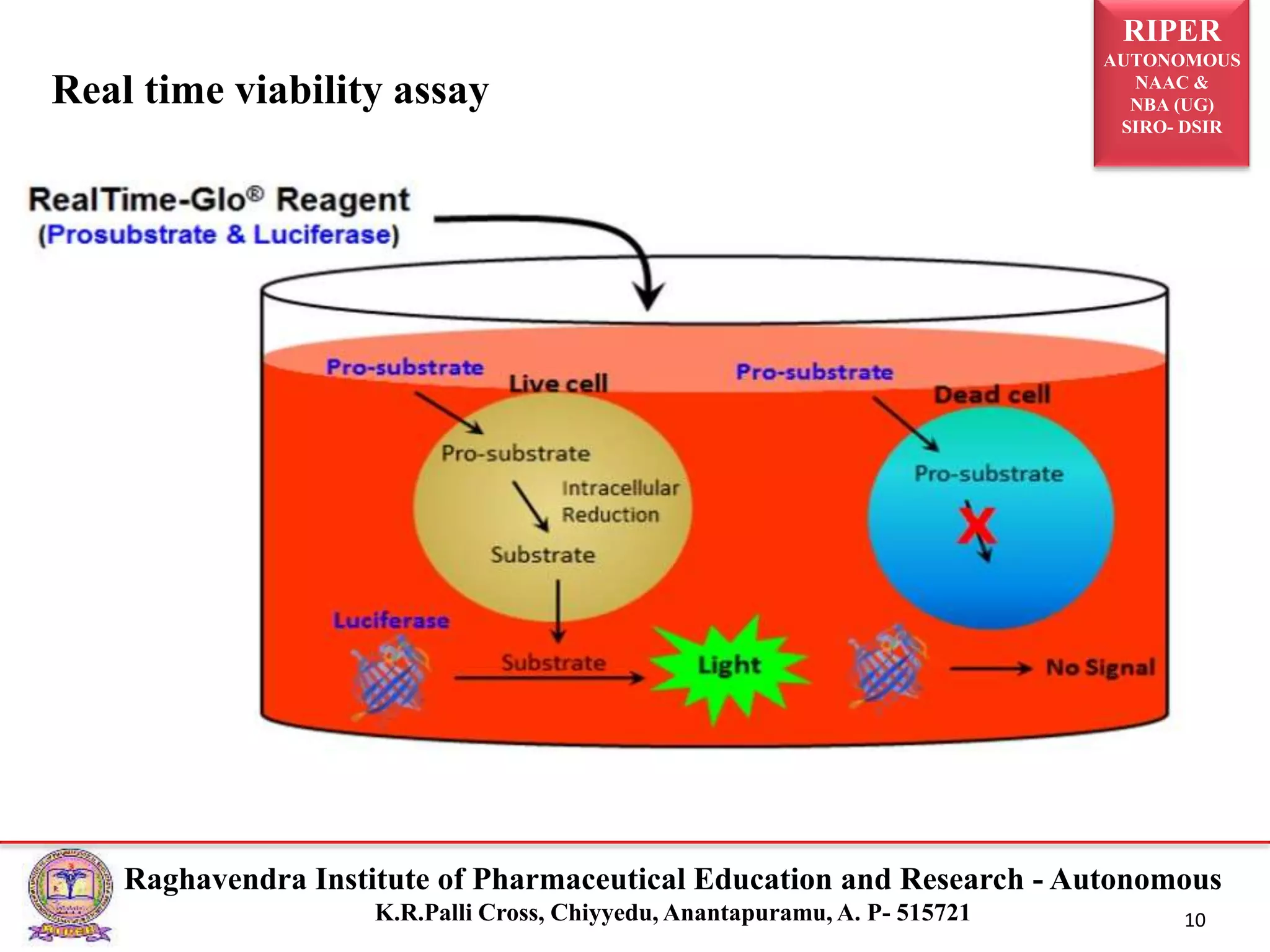 PRINCIPLE AND APPLICATIONS OF CELL VIABILITY, GLUCOSE UPTAKE AND ...