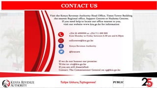 KRA overview 