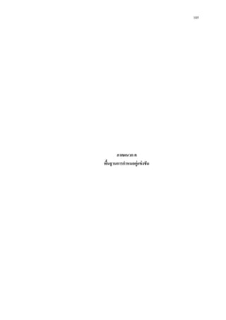 105

ภาคผนวก ค
พืนฐานการกาหนดคู่แข่ งขัน
้

 