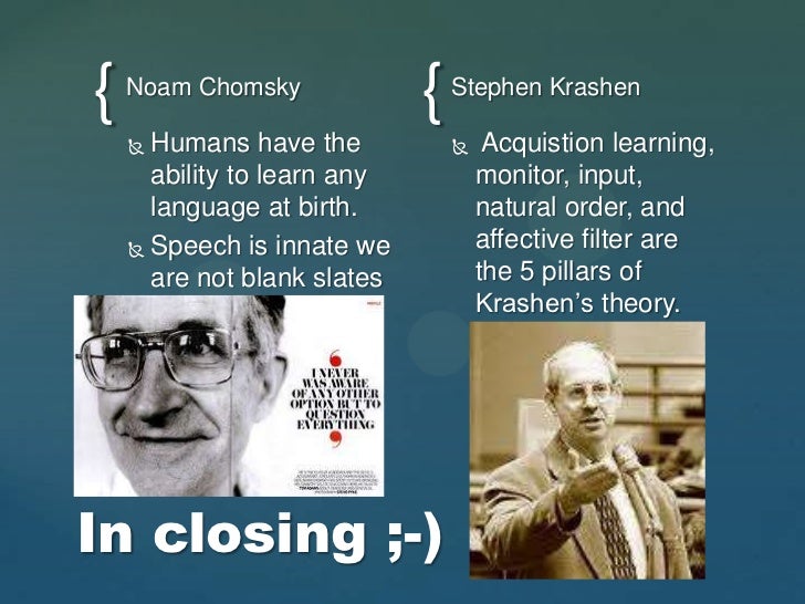 Stephen Krashen Essays