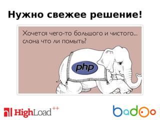 Нужно свежее решение!
 