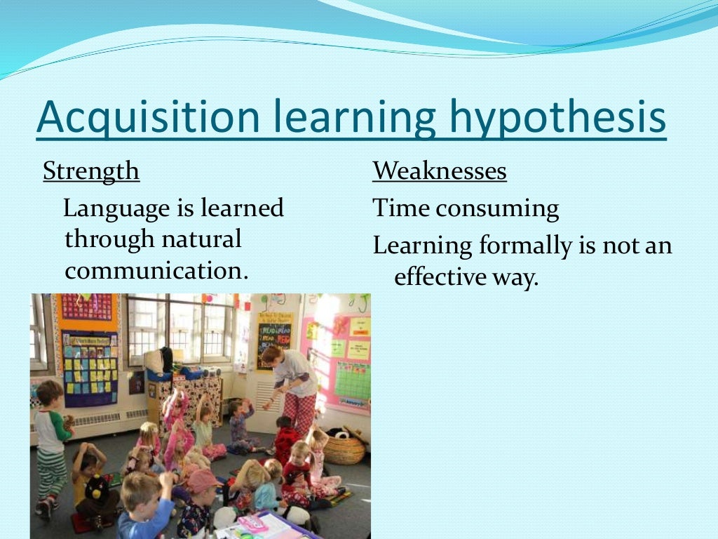 Krashen monitor model