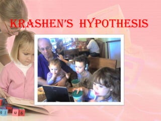 Krashen’s  Hypothesis  