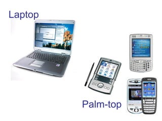 Palm-top
Laptop
 