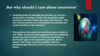 The ghost particle physics file neutrinos.pptx