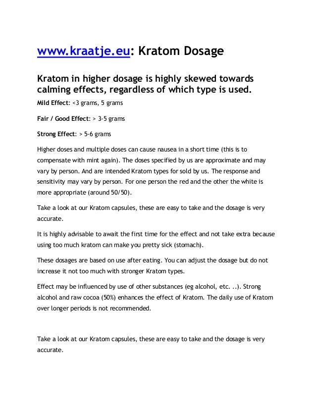 Www Kraatje Eu Kratom Dosage Kratom In Higher Dosage Is Highly Skewed Towards Www Kraatje Eu Kratom Dosage Kratom In Higher Dosage Is Highly Skewed Towards