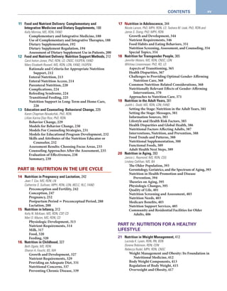 Curated visual reference: Conception And Nutrition After 35 Reference: Krause And Mahan S Food And Nutrition Care Process 16Th