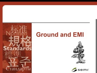 Ground and EMI
 