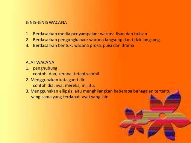 WACANA DAN LARAS BAHASA