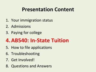 AB540 presentation (KRC) | PPT